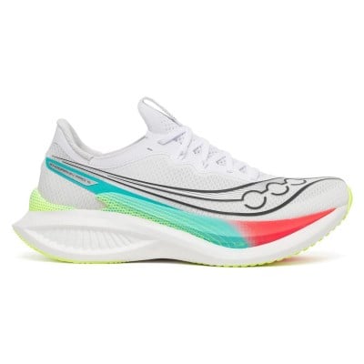 Saucony Endorphin Pro 5 - Mens Racing Shoes - White/Multi