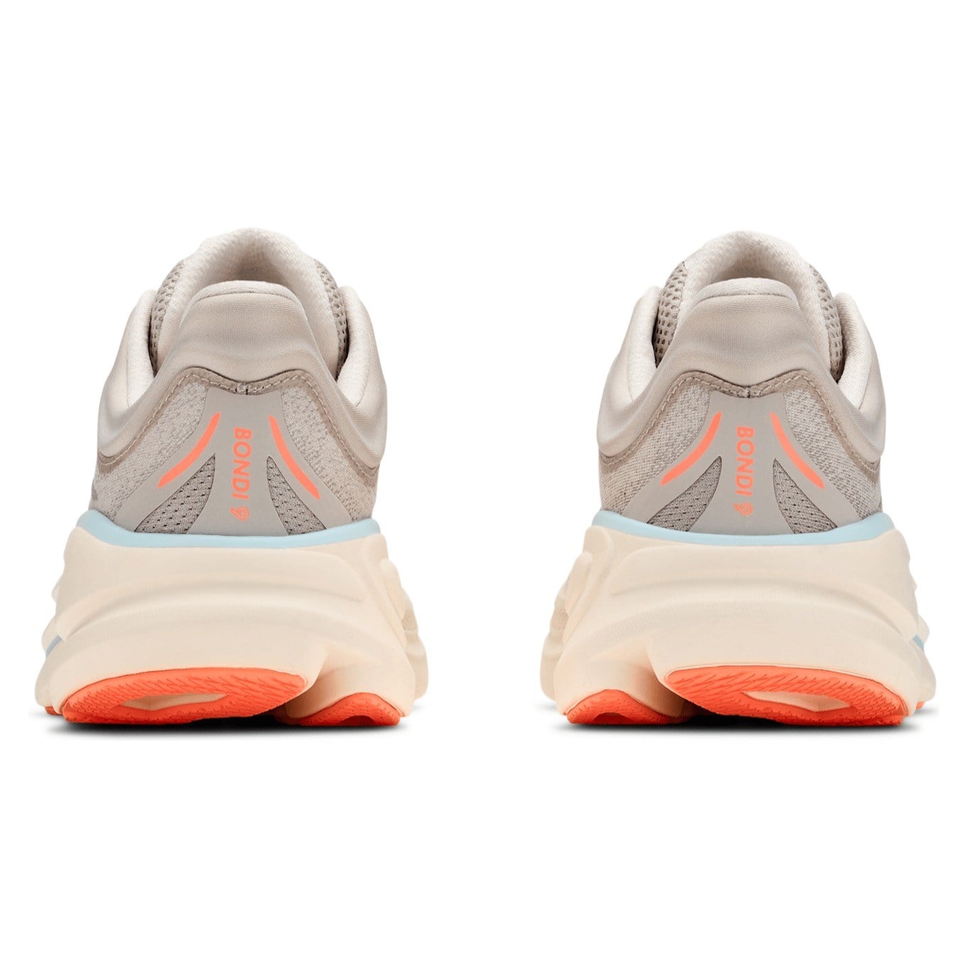 Hoka Bondi 9 - Womens Running Shoes - River Rock Grey/Mineral Ore - image 5