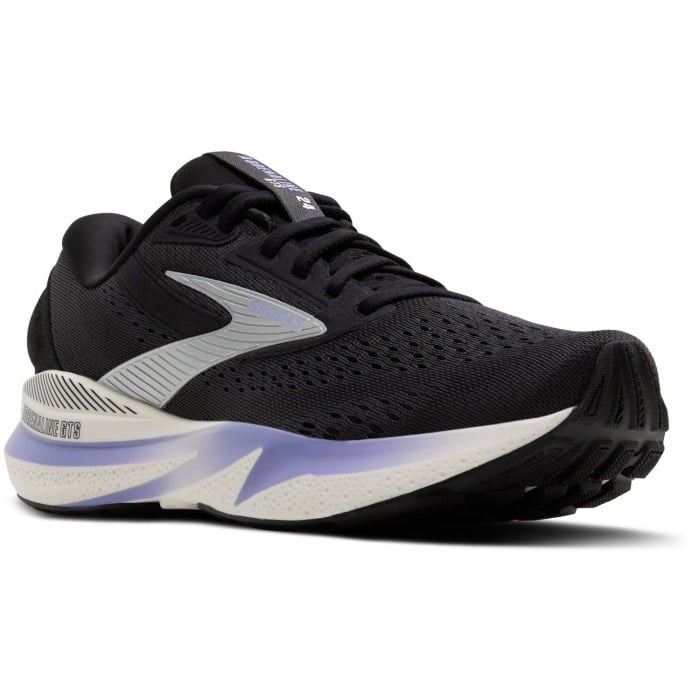 Brooks Adrenaline GTS 24 - Womens Running Shoes - Ebony/Blue Heron/Silver