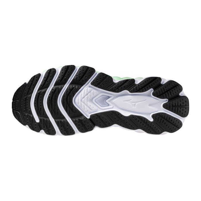 Mizuno Wave Sky 8 - Mens Running Shoes - Citadel/Vintage Indigo/Neo mint