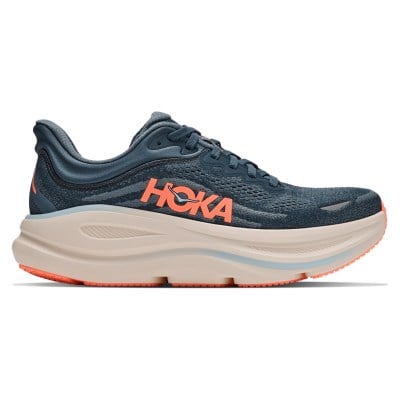 Hoka Bondi 9 - Womens Running Shoes - Faded Navy/Slate Blue