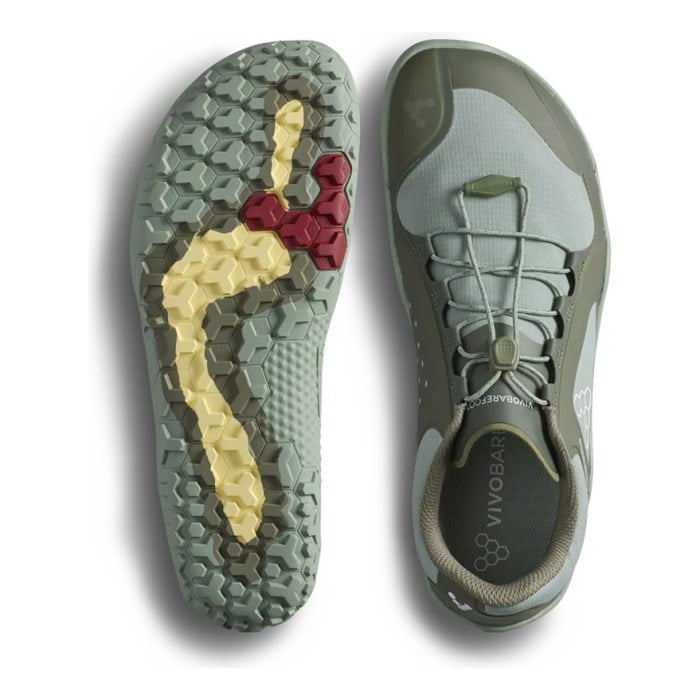 Vivobarefoot Primus Trail III All Weather FG - Mens Trail Running Shoes - Moss - image 3