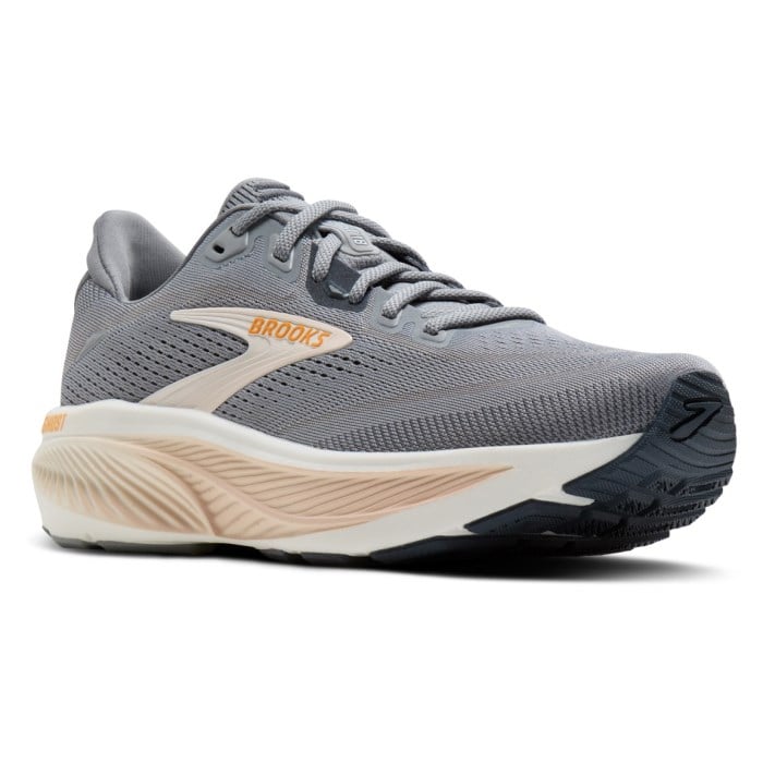 Brooks Ghost 18 - Womens Running Shoes - Grey/Morganite/Coconut - image 3