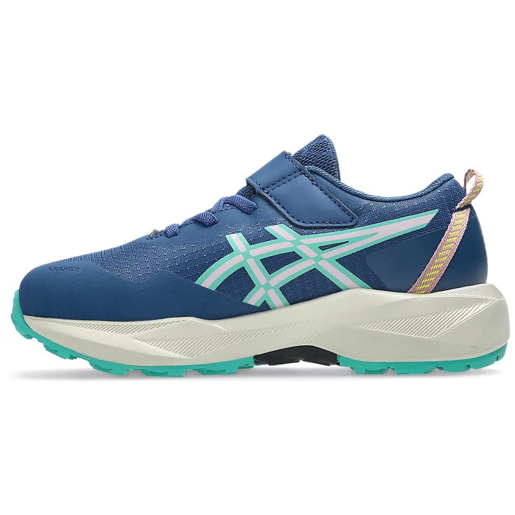 Asics Pre Venture 11 PS - Kids Trail Running Shoes - Twilight Blue/Aurora Green