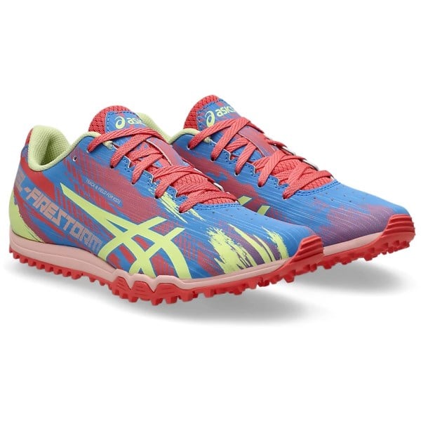 Asics Gel Firestorm 5 - Kids Racing Waffles - Papaya/Huddle Yellow
