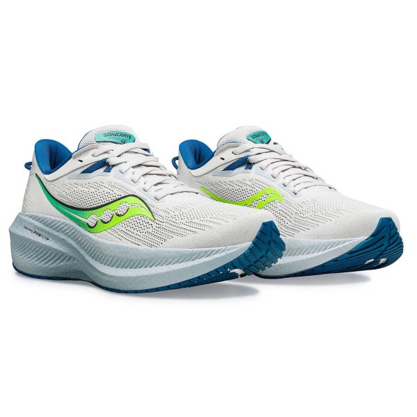 Saucony Triumph 21 - Womens Running Shoes - Fog/Mint