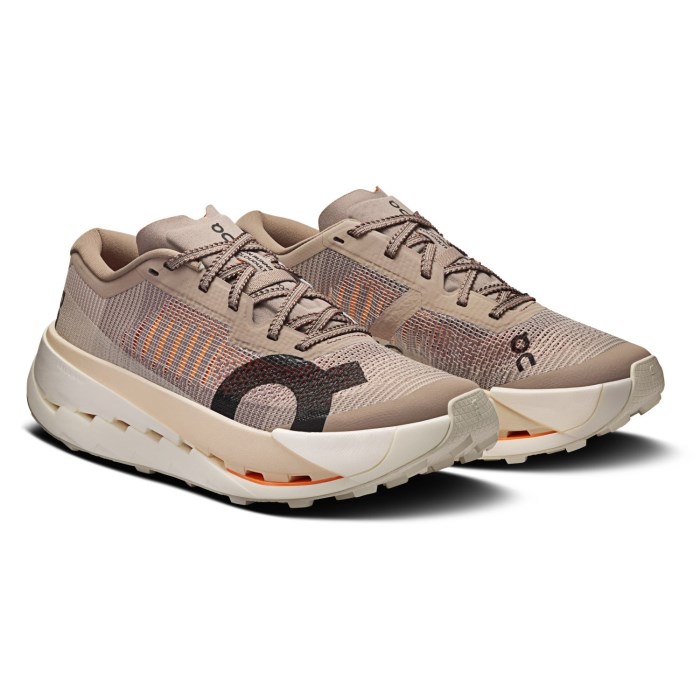On Cloudultra Pro - Womens Trail Running Shoes - Cinder/Pearl
