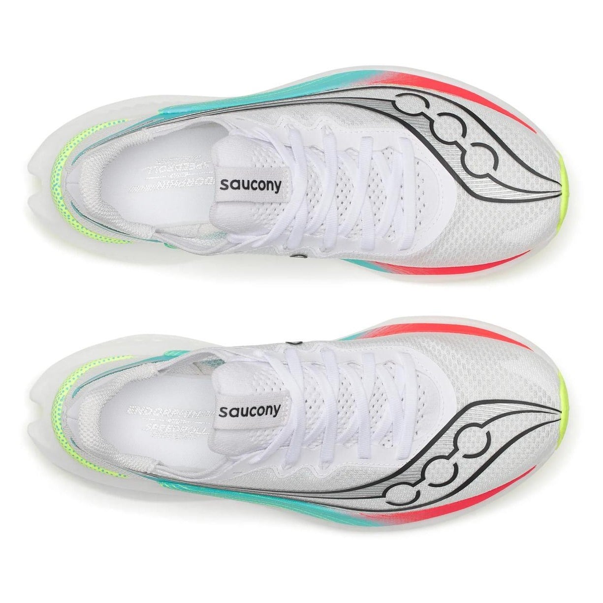 Saucony Endorphin Pro 5 - Womens Racing Shoes - White/Multi - image 5
