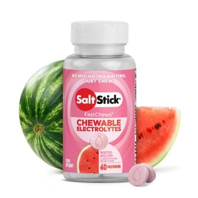 SaltStick FastChews - 60 Count Bottle - Watermelon