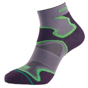 1000 Mile Fusion Anklet Mens Sports Socks - Double Layer, Anti Blister
