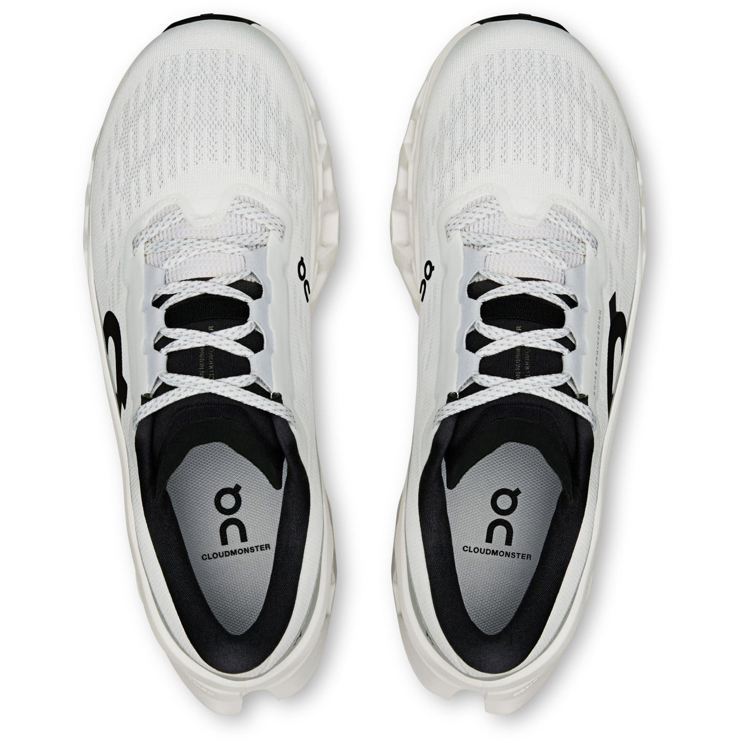 On Cloudmonster 3 - Womens Running Shoes - White/White