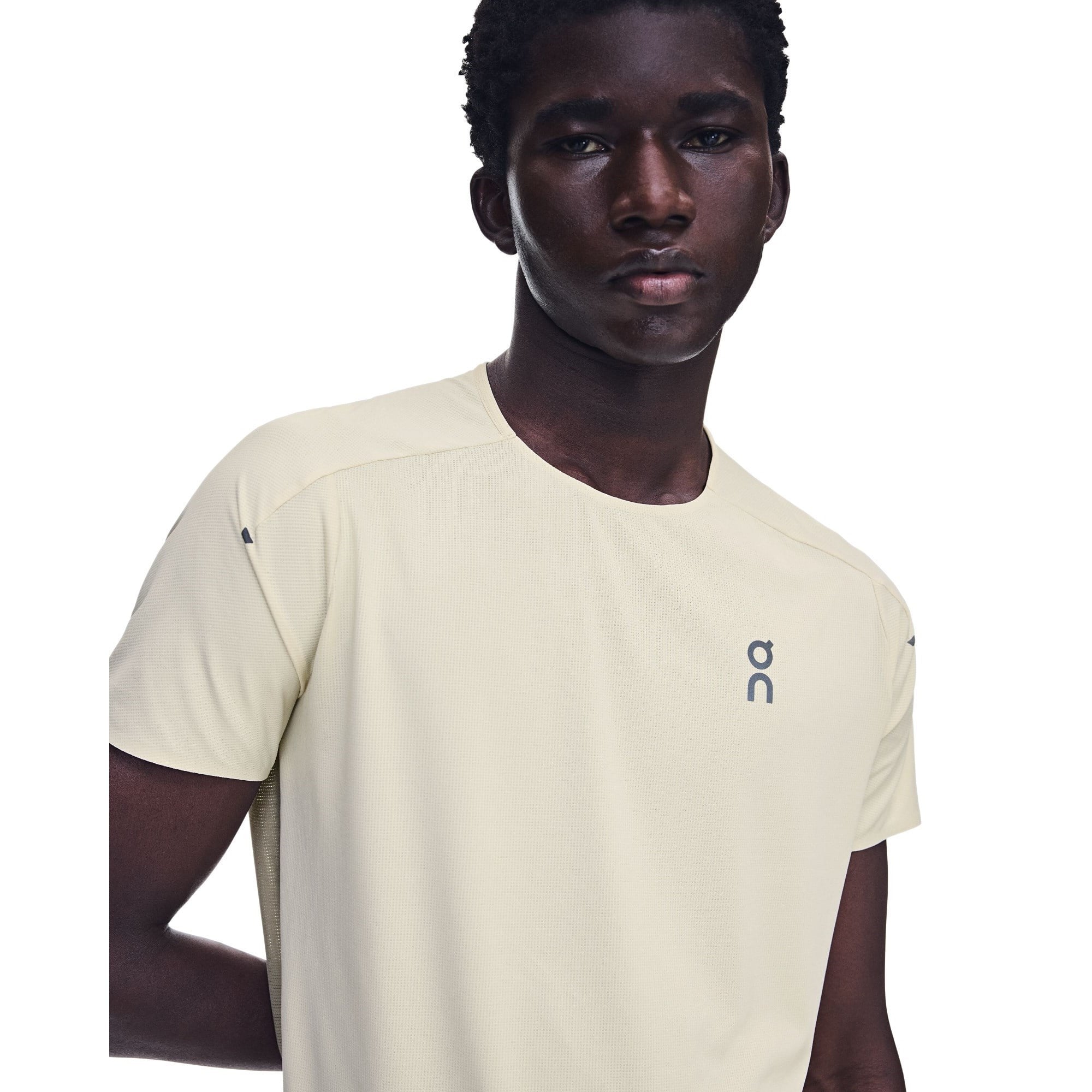 On Running Performance-T Mens Running T-Shirt - Hare/Brume - image 4