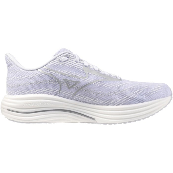 Mizuno Wave Rider 29 - Mens Running Shoes - White/Silver/Harbor Mist