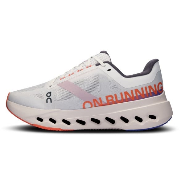 On Cloudsurfer Next - Womens Running Shoes - White/Flame