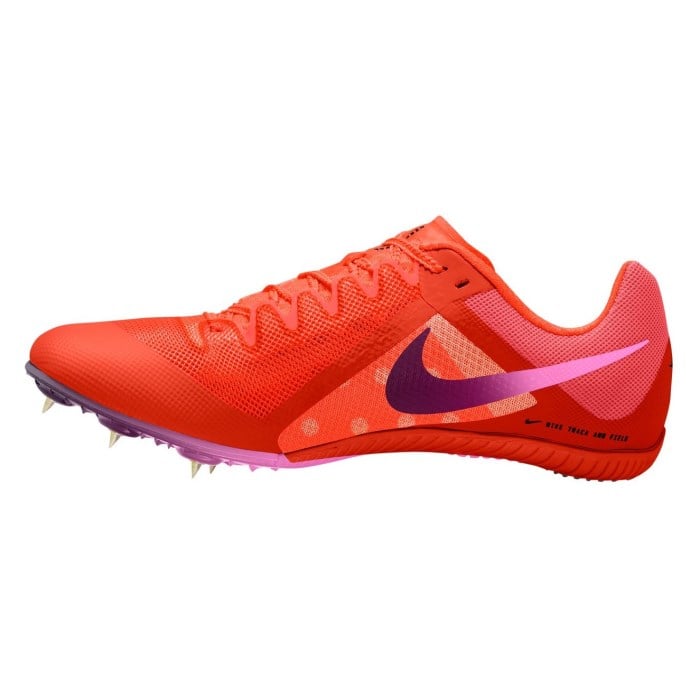 Nike Zoom Rival Multi - Unisex Track Running Spikes - Hyper Crimson/Bordeaux-Pink Spell - image 2