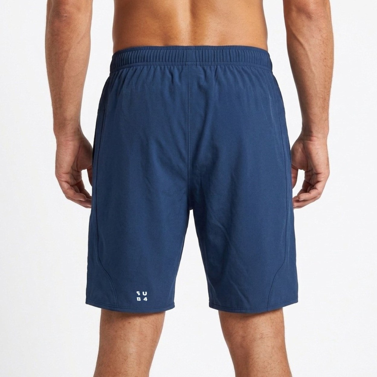 SUB4 7 Inch Action Mens Training Shorts - Navy - image 2