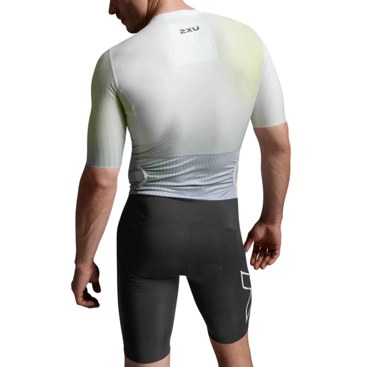 2XU Light Speed React Mens Sleeved Trisuit - Cool Matcha/India Ink