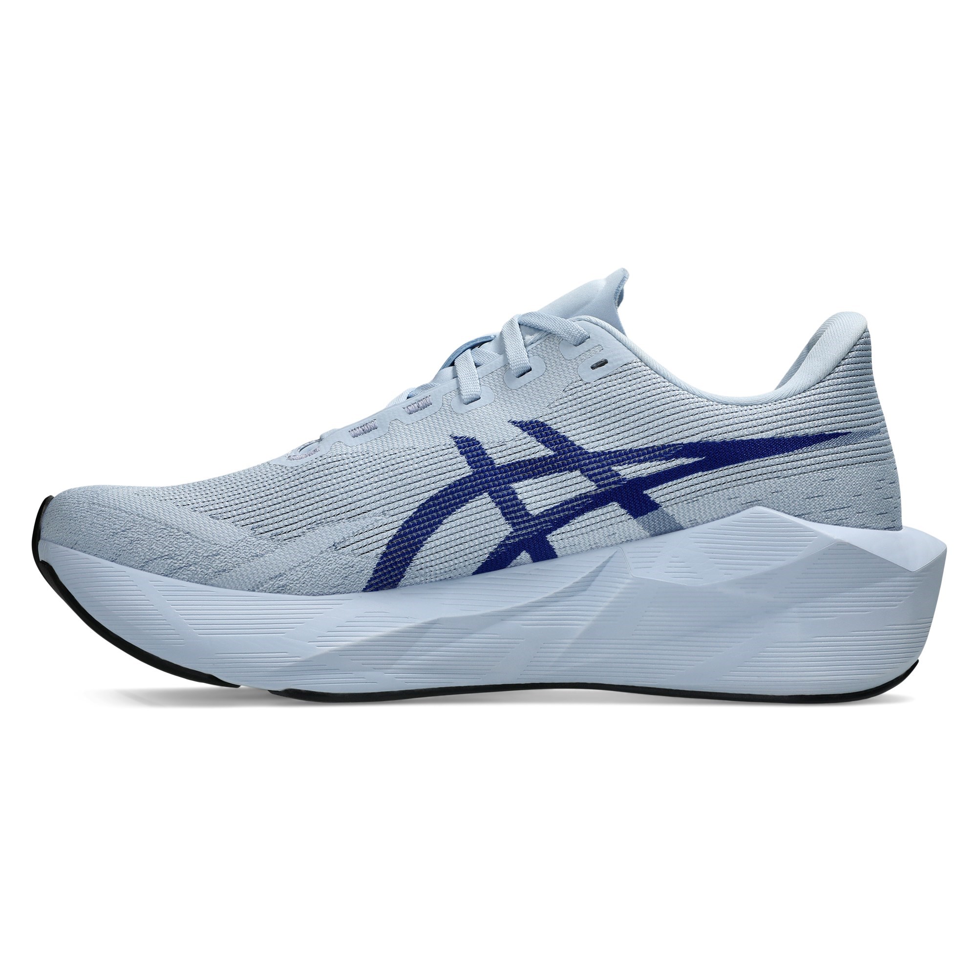 Asics Novablast 6 - Mens Running Shoes - Solid Air/Prussian Blue - image 3