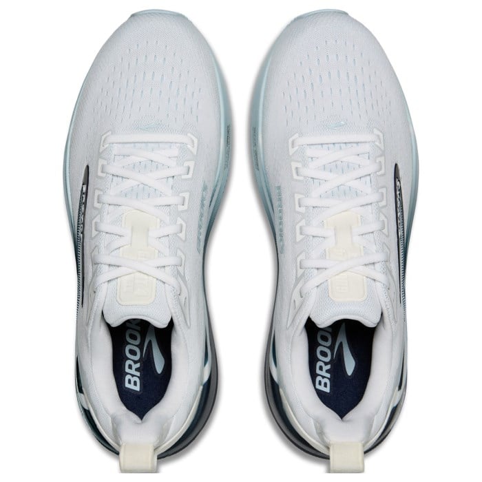 Brooks Ghost Max 4 - Mens Running Shoes - White/Navy/Blue - image 5