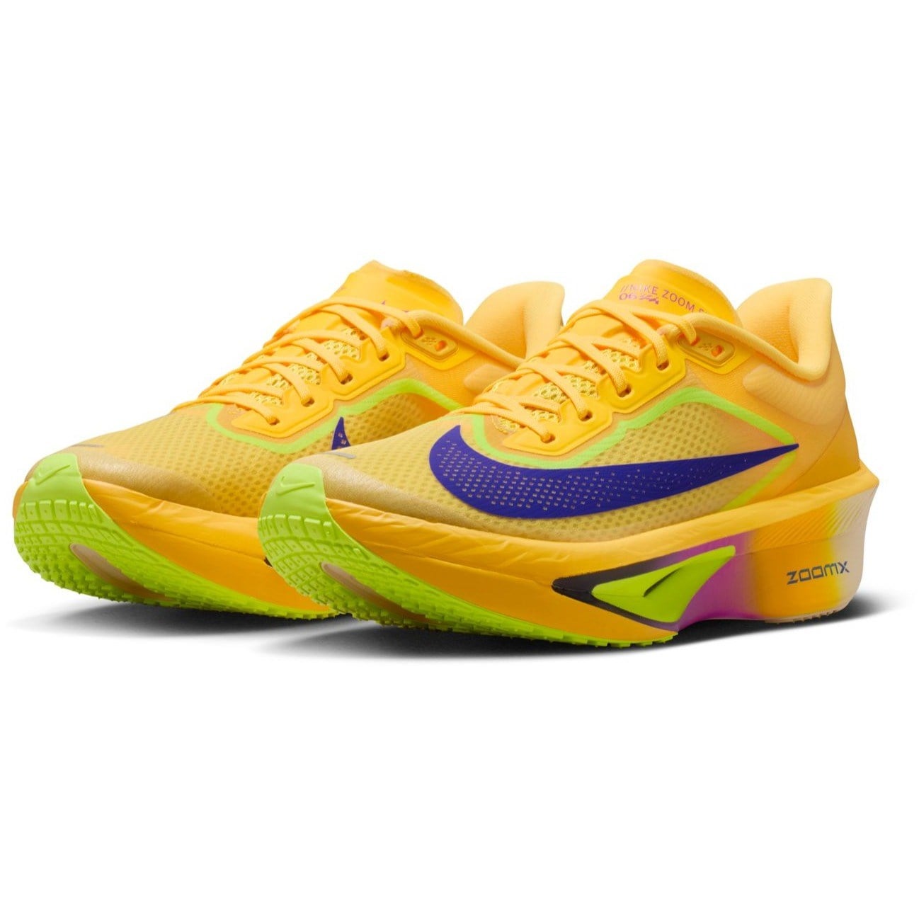 Nike Zoom Fly 6 - Womens Running Shoes - Citron Pulse/Indigo Burst/Volt Ice