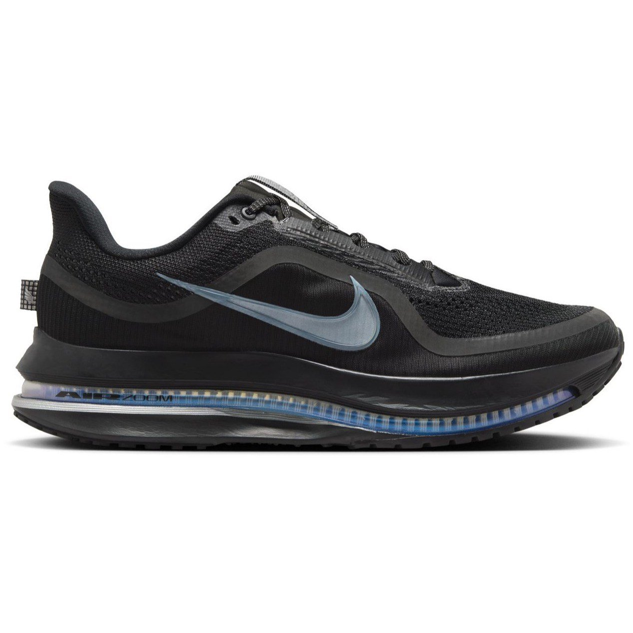 Nike Pegasus Premium - Mens Running Shoes - Black/Black/Metallic Silver