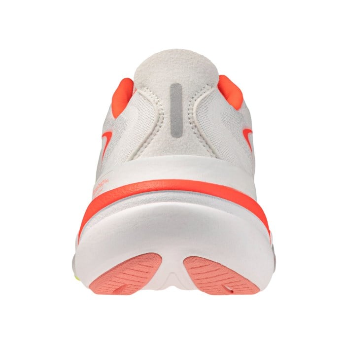 Mizuno Wave Sky Prime - Womens Running Shoes - GF White/Lime Pulp/Lava Orange - image 6