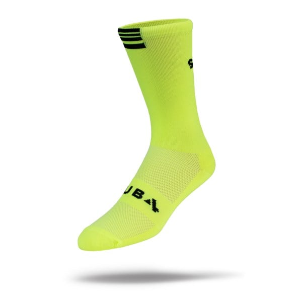 Sub4 Classic Socks - Fluro Yellow