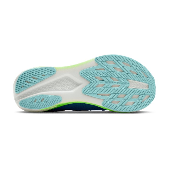Brooks Hyperion 2 - Mens Running Shoes - Cobalt/Green Gecko/Limp