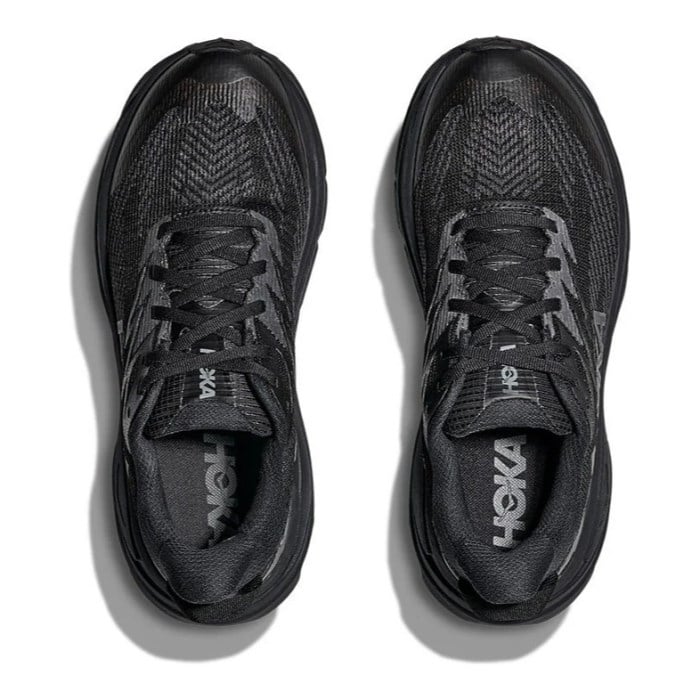 Hoka Challenger 8 GTX - Womens Trail Running Shoes - Black/Carbon Black - image 3