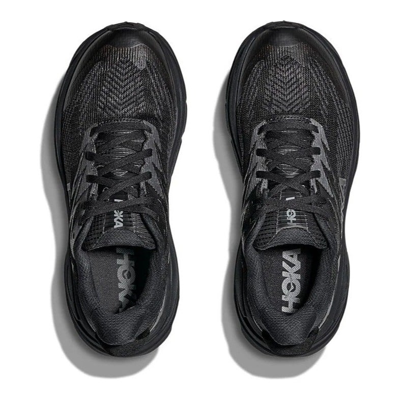 Hoka Challenger 8 GTX - Womens Trail Running Shoes - Black/Carbon Black - image 3