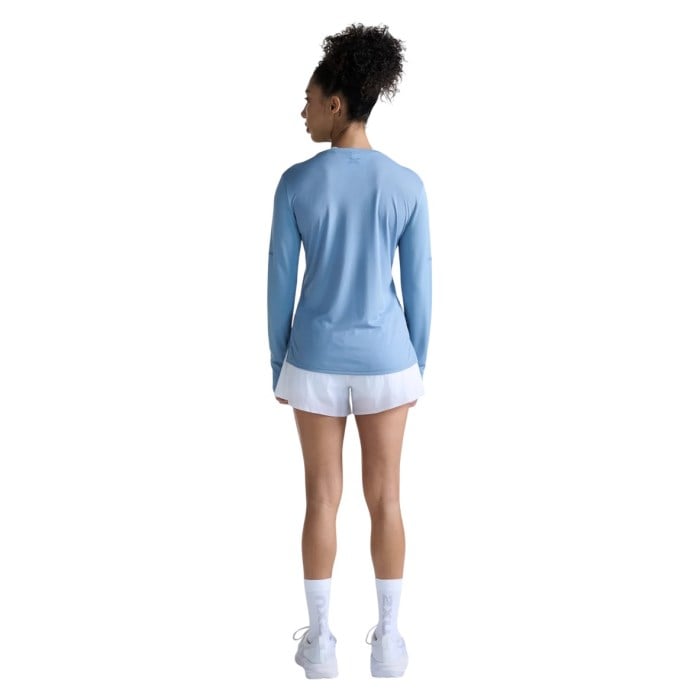 2XU Womens Aero Long Sleeve Top - Blue Shade/Blue Shade Reflective - image 4