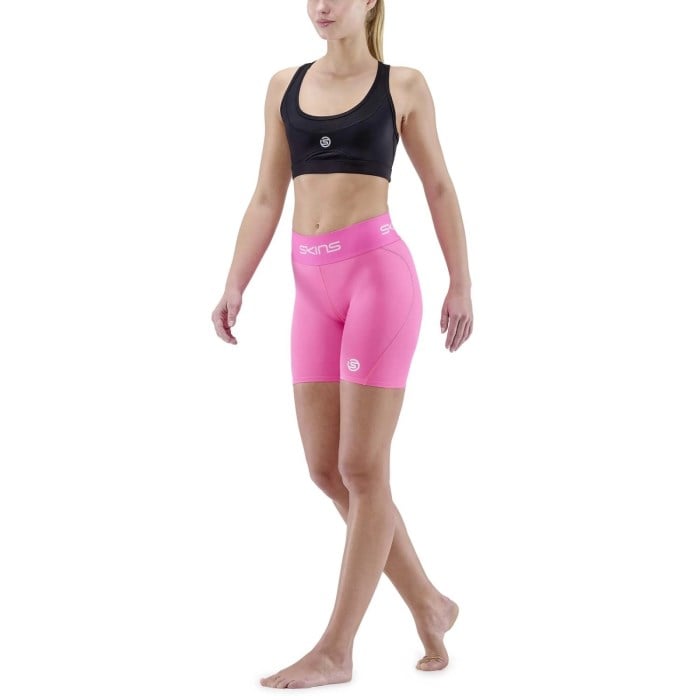 Skins Series-1 Womens Compression Shorts - Bright Pink