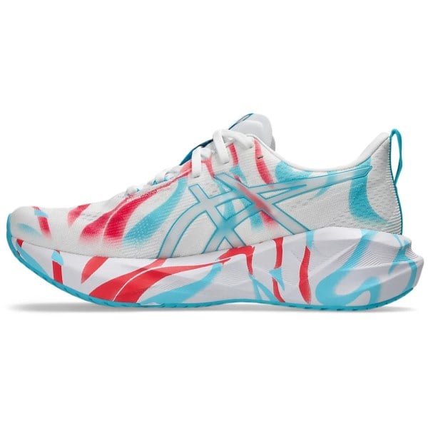 Asics Novablast 5 Tokyo - Mens Running Shoes - White/Aquarium