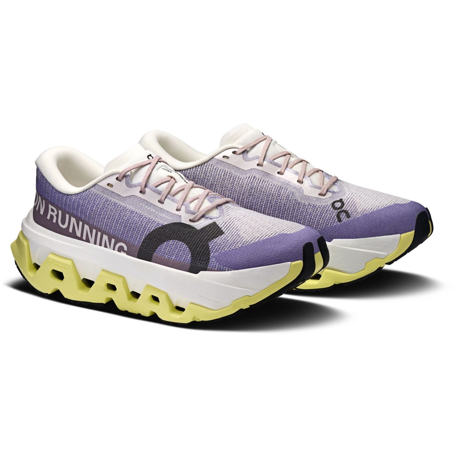 On Cloudmonster Hyper 3 - Womens Running Shoes - Lily/Limelight