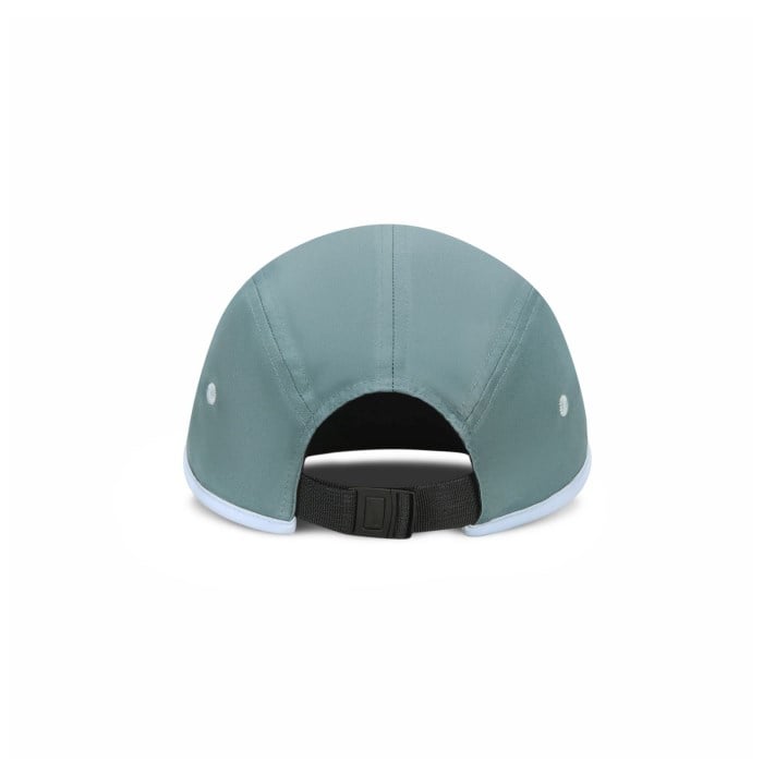 Nike Fly Dri-FIT Unstructured Swoosh Cap - Mineral Slate/Hydrogen Blue/Team Crimson
