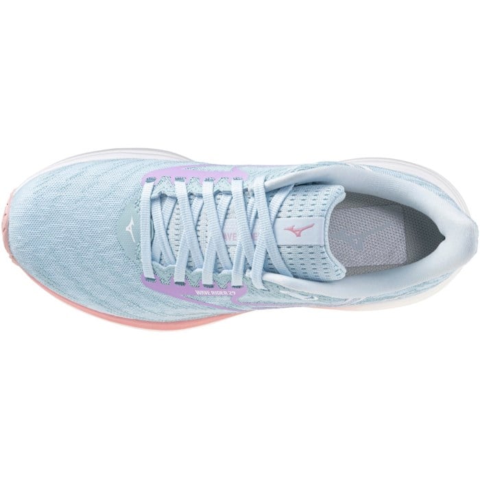 Mizuno Wave Rider 29 - Womens Running Shoes - Nantucket Breeze/Orchid Petal/Bleached Mauve