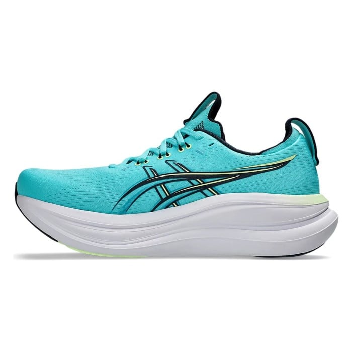 Asics Gel Nimbus 28 - Mens Running Shoes - Energy Aqua/Midnight - image 2