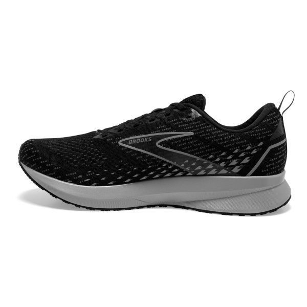 Brooks Levitate 5 - Mens Running Shoes - Black/Ebony/Grey