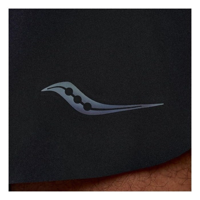 Saucony Elite Mens Running Split Shorts - Black