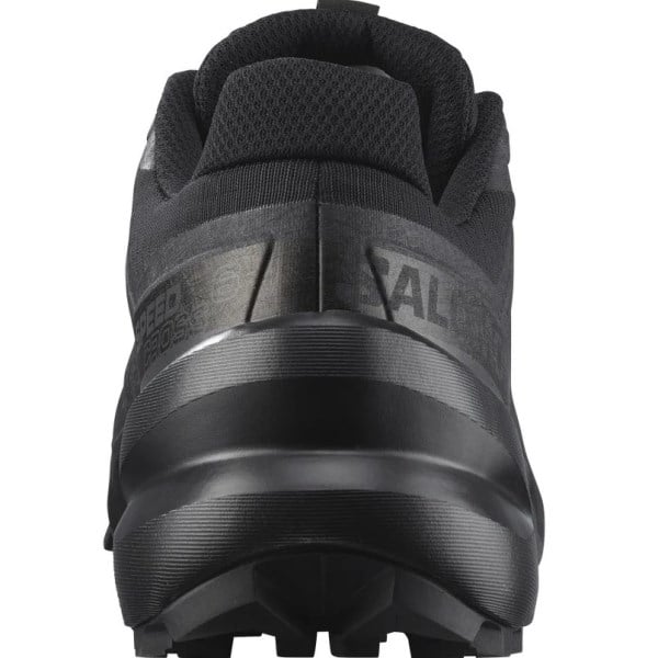 Salomon Speedcross 6 - Mens Trail Running Shoes - Black/Black/Phantom