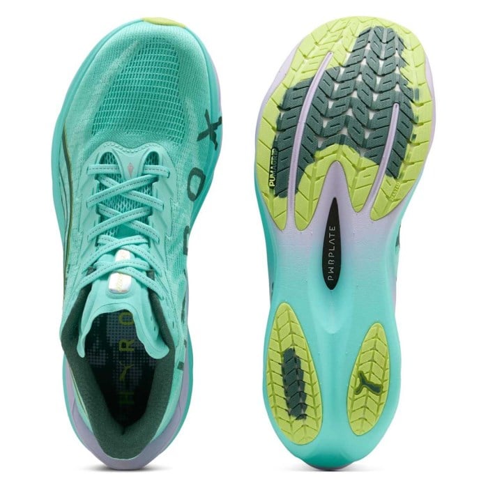 Puma Deviate Nitro 4 Hyrox - Mens Running Shoes - Intense Mint/Light Lavender - image 3