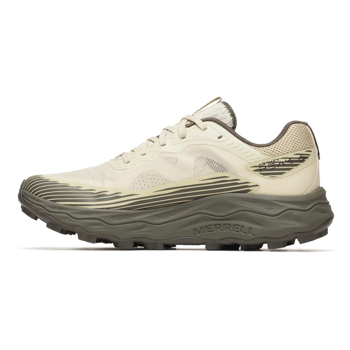 Merrell Agility Peak 6 - Mens Trail Running Shoes - Burlap - image 3