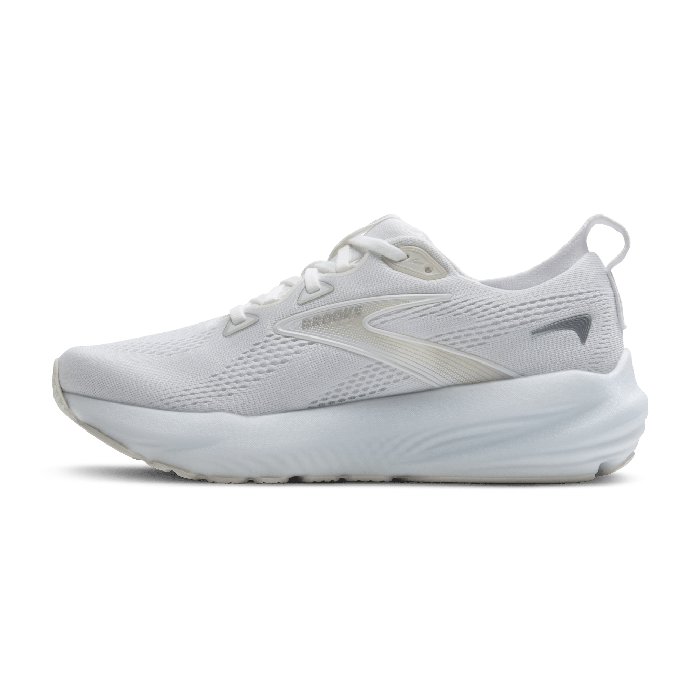 Brooks Glycerin 22 - Womens Running Shoes - White/White/Grey