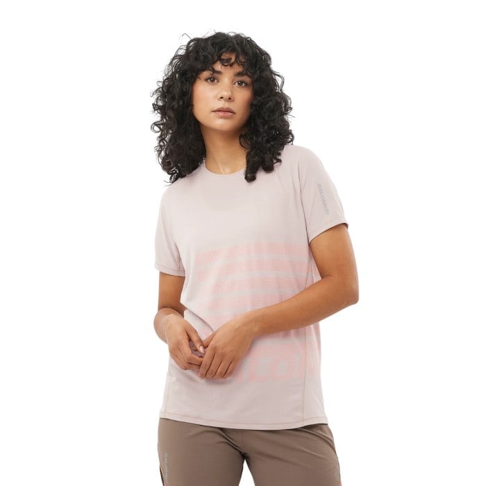 Salomon Aero GFX Womens Short Sleeve T-Shirt
