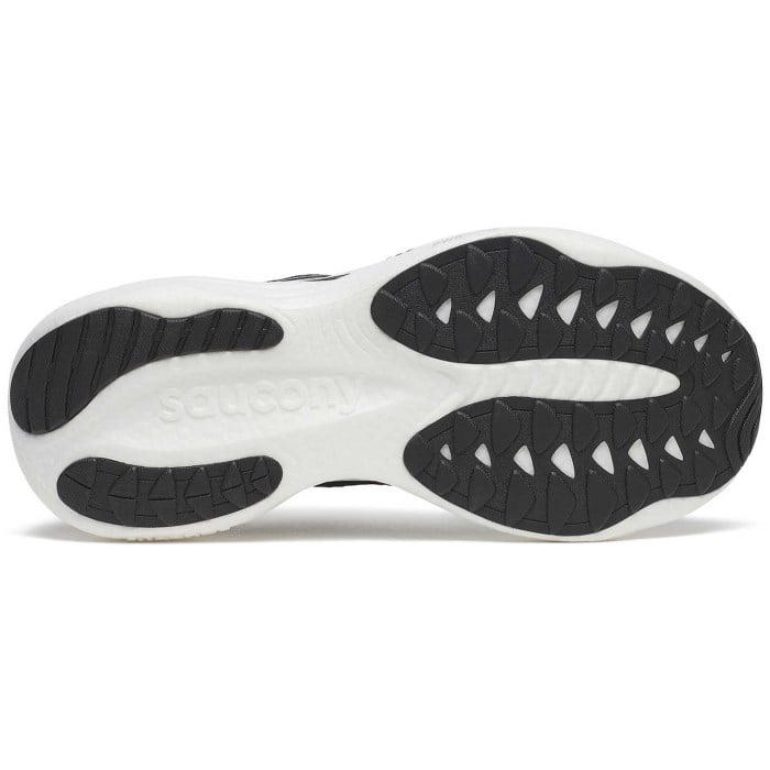 Saucony Ride 19 - Mens Running Shoes - Black/Silver