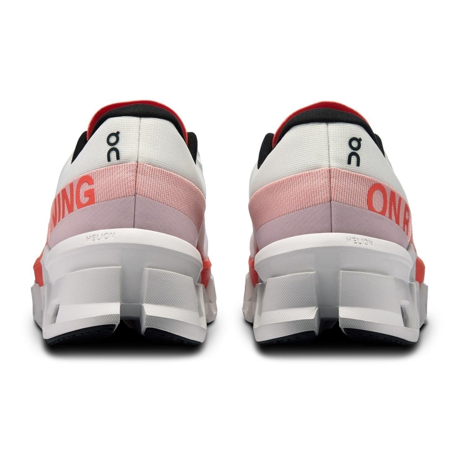 On Cloudmonster 2 - Womens Running Shoes - White/Flame