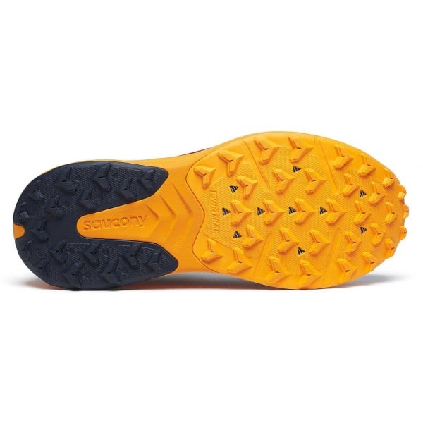 Saucony Xodus Ultra 3 - Mens Trail Running Shoes - Navy/Peel