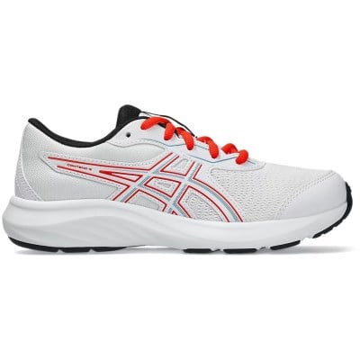 Asics Contend 9 GS - Kids Running Shoes - White/Saba Blue