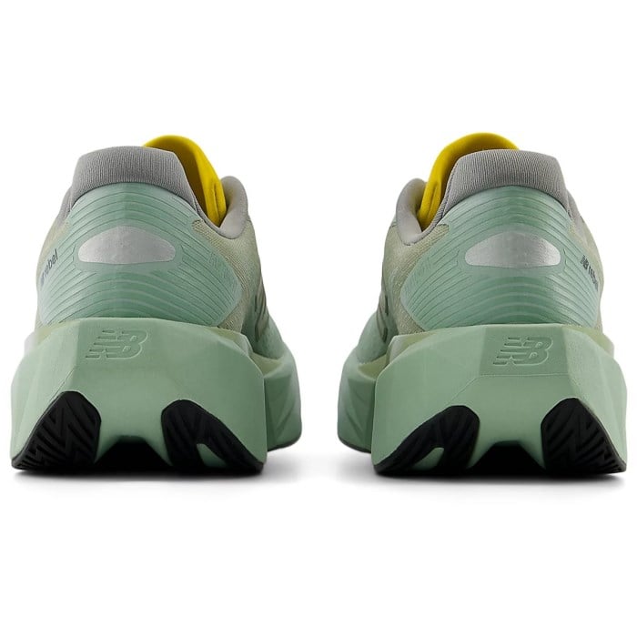 New Balance FuelCell Rebel v5 Ginkyo - Womens Running Shoes - Garter Snake/Mosaic Green/Ginger Lemon