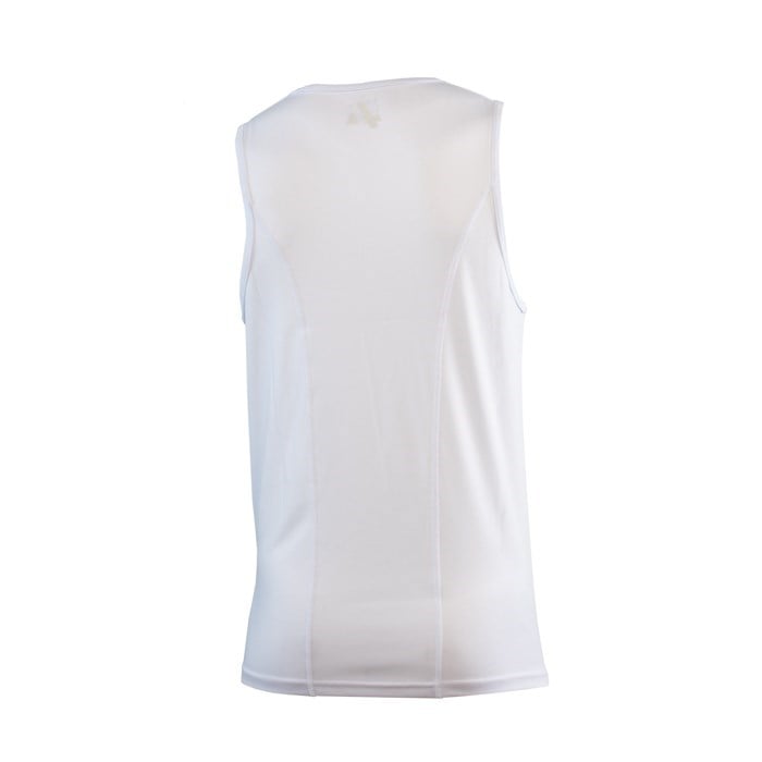 Sub4 Action Mens Running Singlet - White
